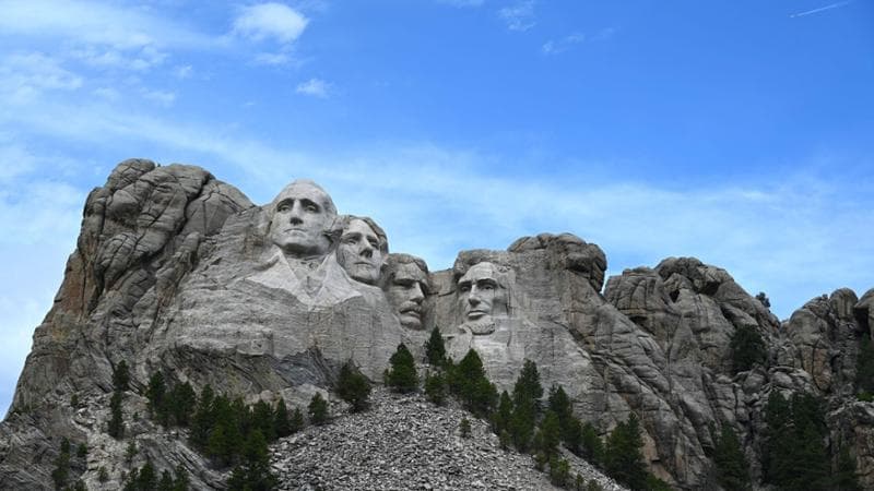 Le statue dei quattro presidenti sul monte Rushmore @Daniela Solito