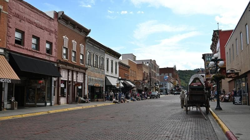 La cittadina western Deadwood @Daniela Solito