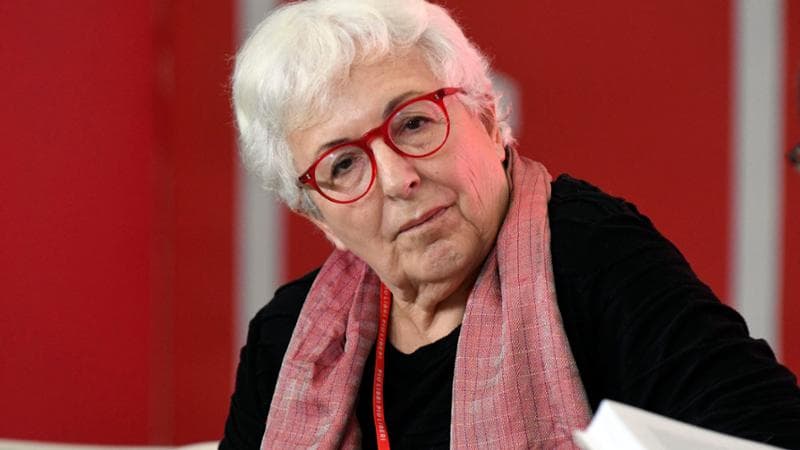 07/12/2019 Roma. Più libri più liberi. Fiera nazionale della piccola e media editoria, 18° edizione. Presentazione del libro  'Calendario civile europeo'. Anna Foa