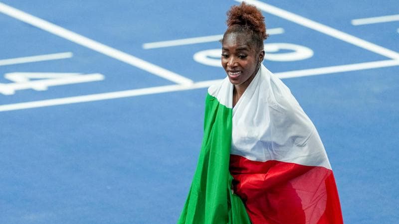 Zaynab Dosso dopo l'oro a Apeldoorn