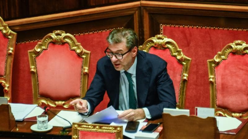GIANCARLO GIORGETTI MINISTRO ECONOMIA
