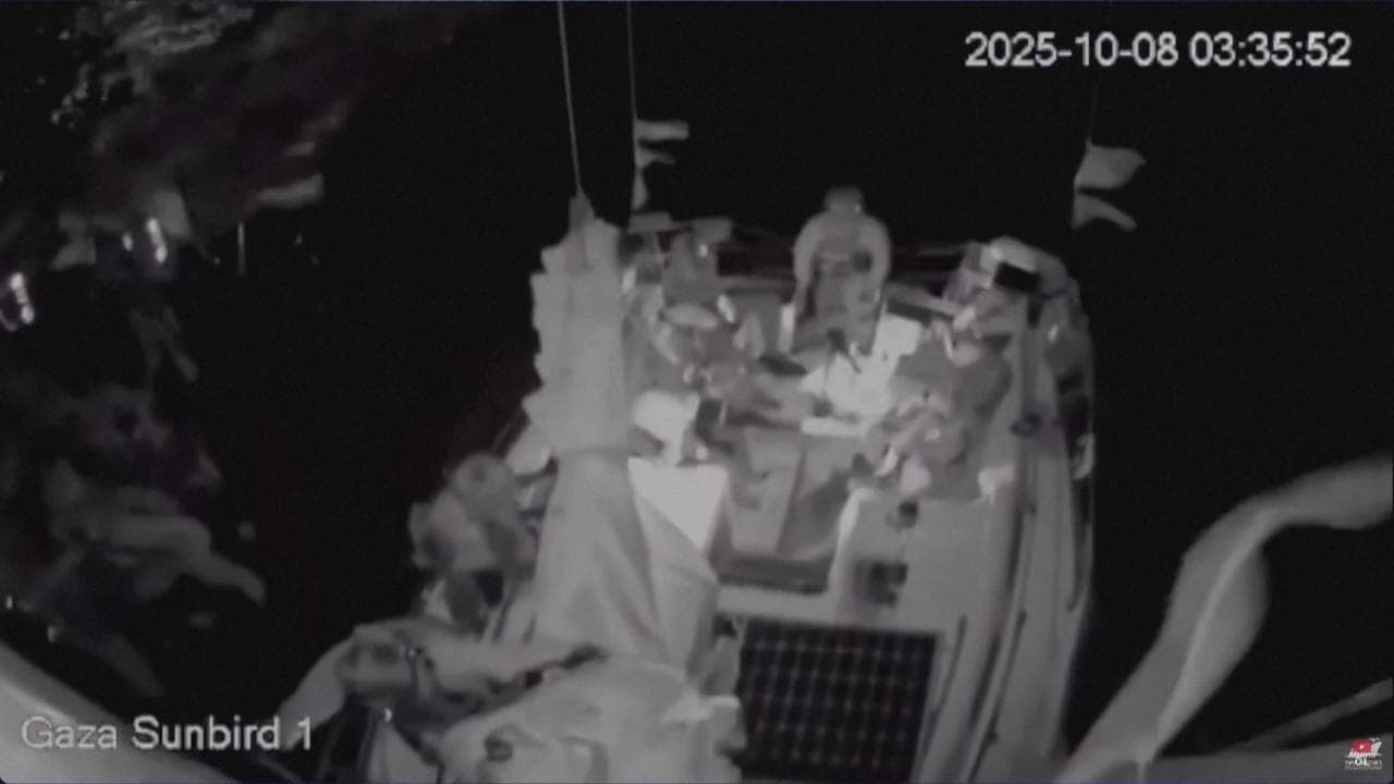 Nuova Flotilla, la marina israeliana intercetta le imbarcazioni della spedizione