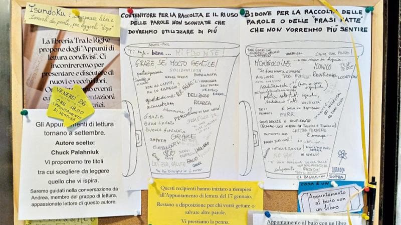 La bacheca delle parole
