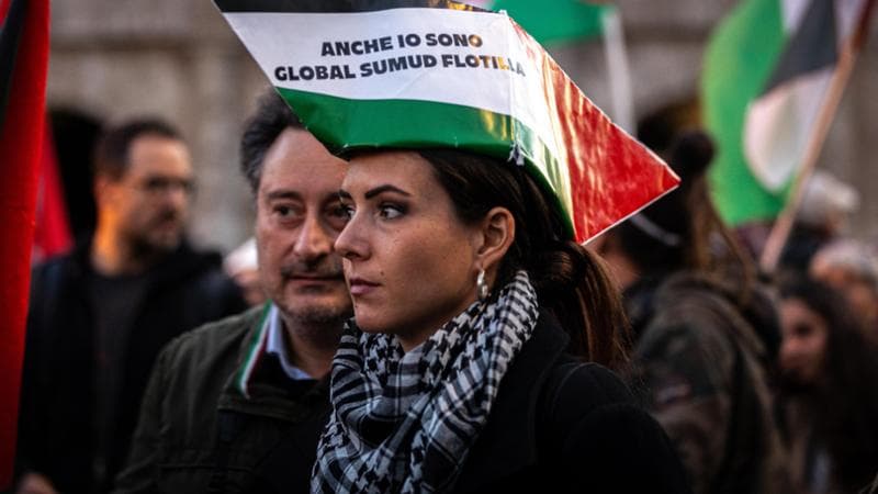 Roma, 8 ottobre: un corteo per Gaza