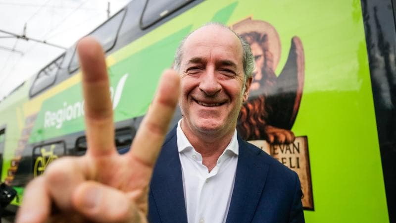 Luca Zaia, presidente della Regione Veneto
