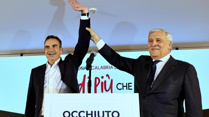 Roberto Occhiuto e Antonio Tajani
