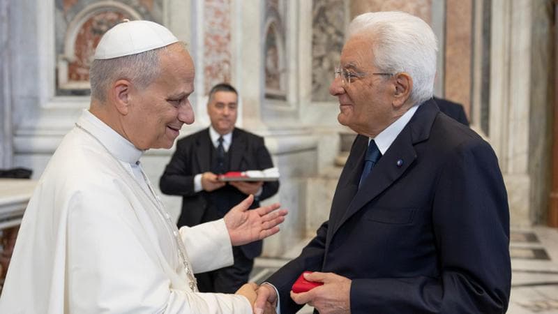 Il Papa da Mattarella al Quirinale martedì 14 ottobre