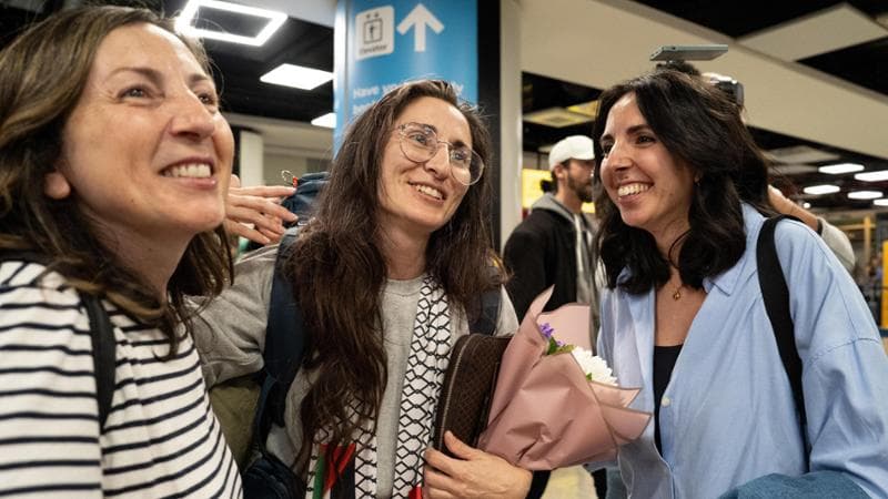 A Roma 3 italiani della Freedom Flotilla espulsi da Israele