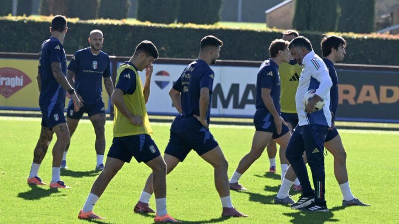 Gattuso durante un allenamento