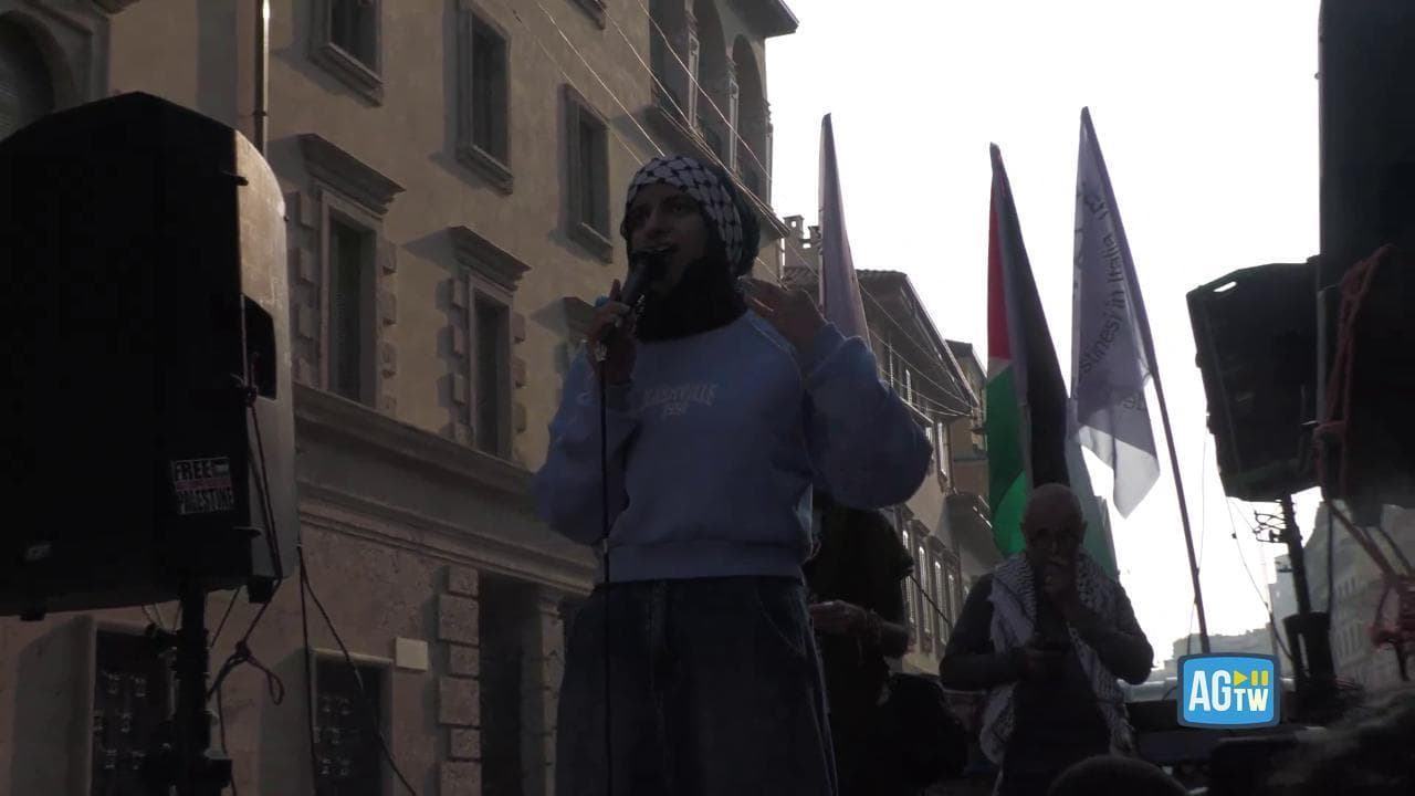 Milano, ragazza nel corteo pro Pal: "Sogno di vedere il criminale Netanyahu giustiziato in diretta"