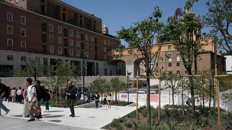 Piazza Augusto Imperatore a Roma