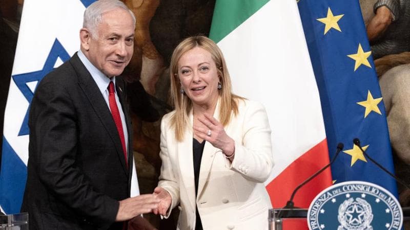 L’aereo di Netanyahu attraversa i cieli italiani, ma il governo sostiene di non saperlo