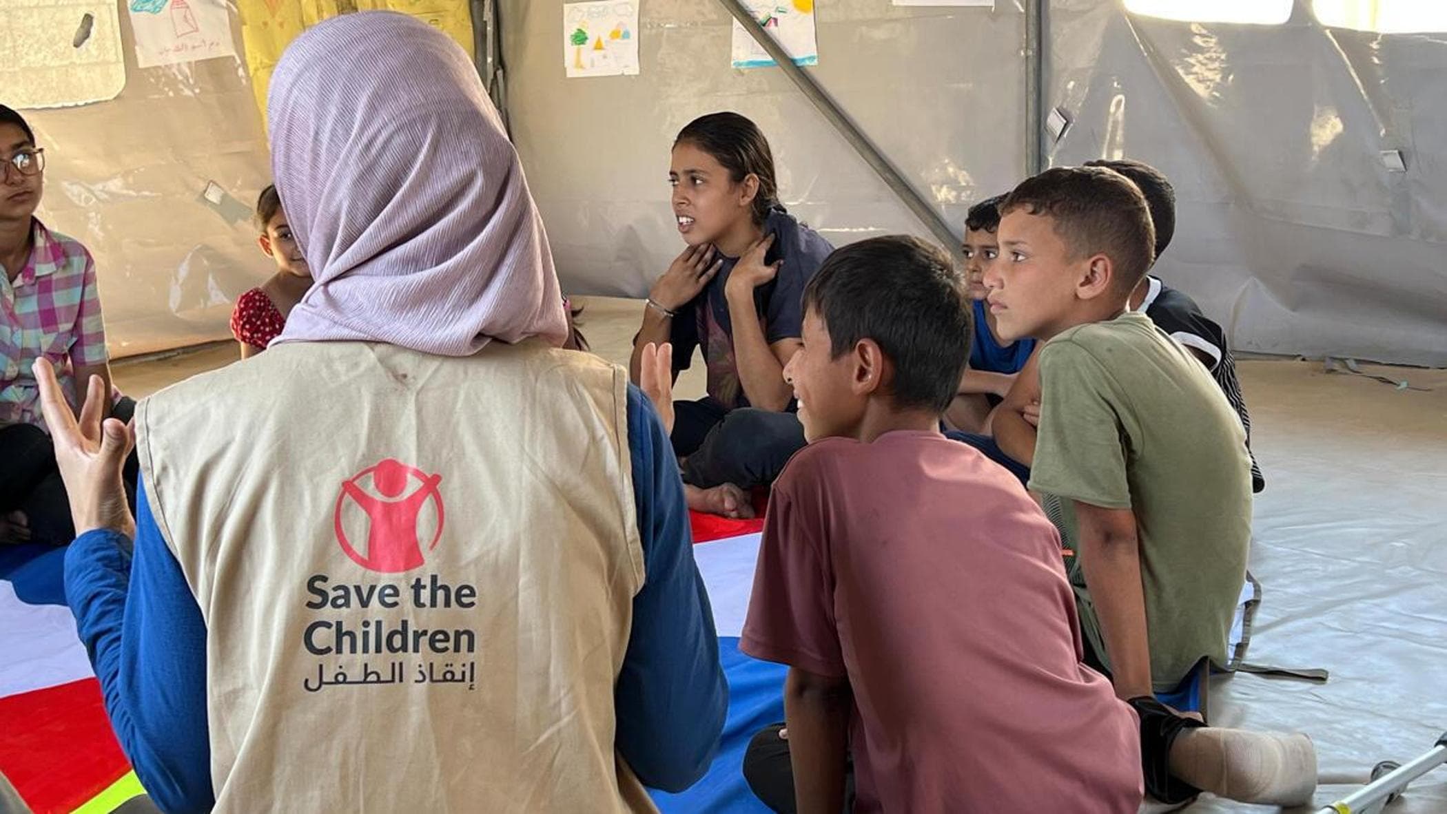 Çocukları Kurtarın çalışanı Gazze: “Bir an bile yıkılacak vaktimiz olsun istiyoruz”