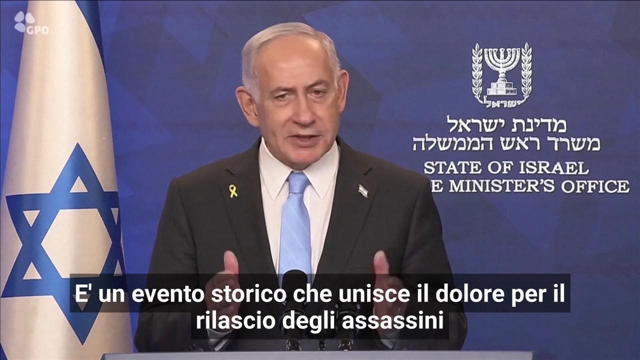 Netanyahu sulla liberazione degli ostaggi israeliani: "Chiusa una fase ma la lotta non è finita"
