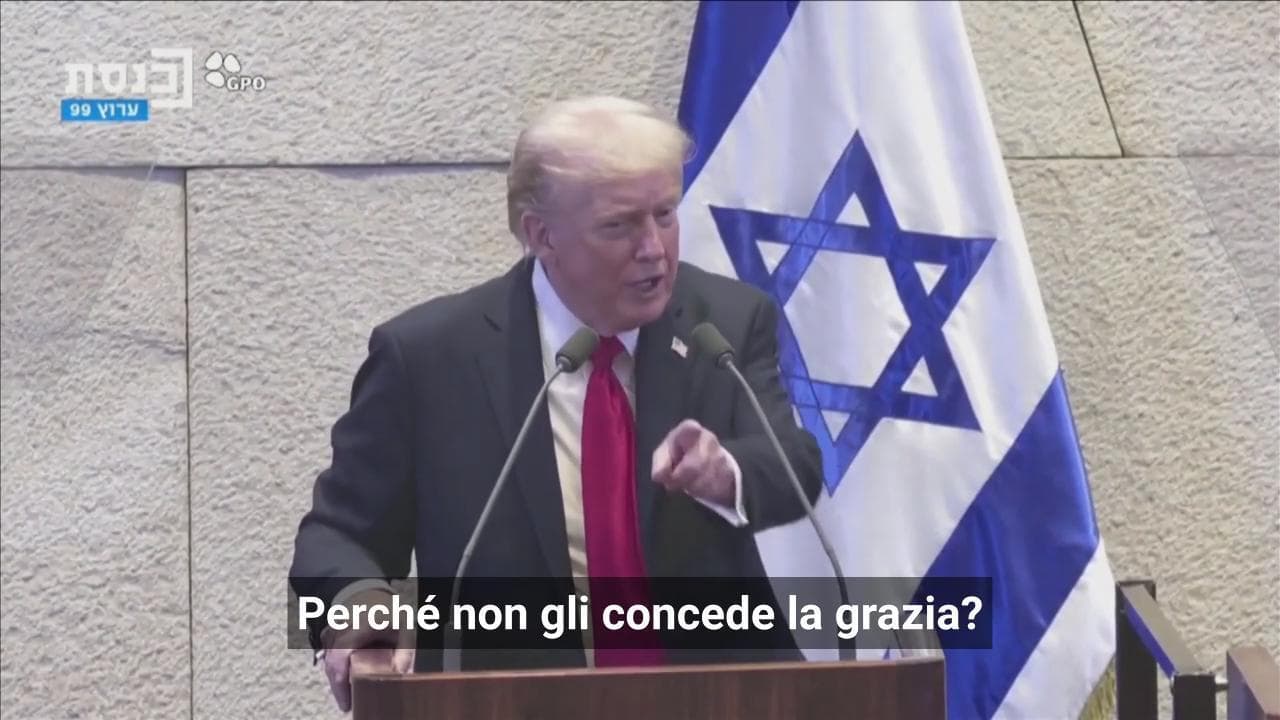 Trump e la richiesta a sorpresa a Herzog: "Presidente perché non concede a Netanyahu la grazia?"