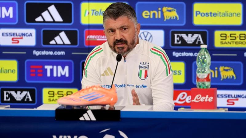 Gennaro Gattuso in conferenza stampa