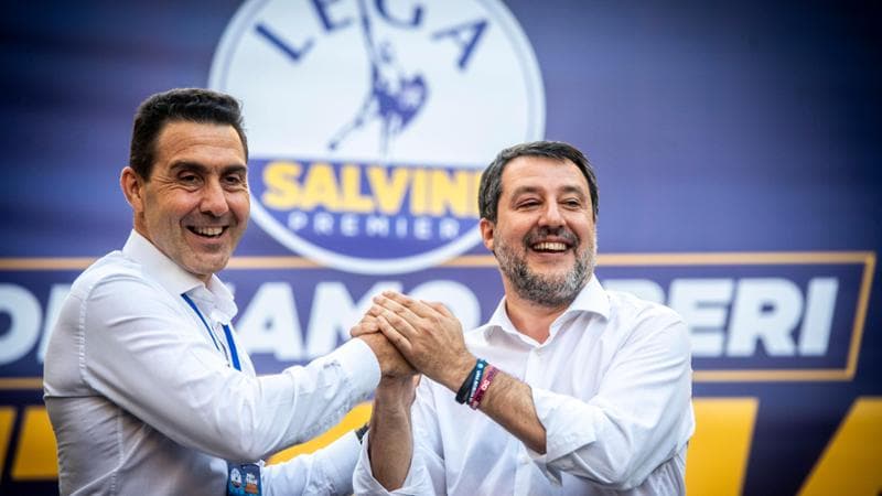 Matteo Salvini e Roberto Vannacci

