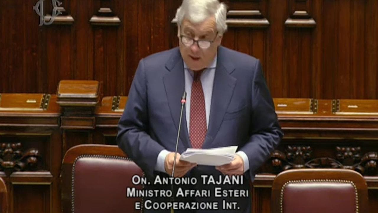 Israele, Tajani: "Oggi giorno della speranza, obiettivo inimmaginabile raggiunto grazie a Trump"
