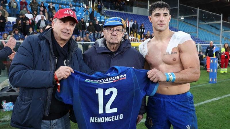 Remo Zanatta con Andrea Duodo e Tommaso Menoncello