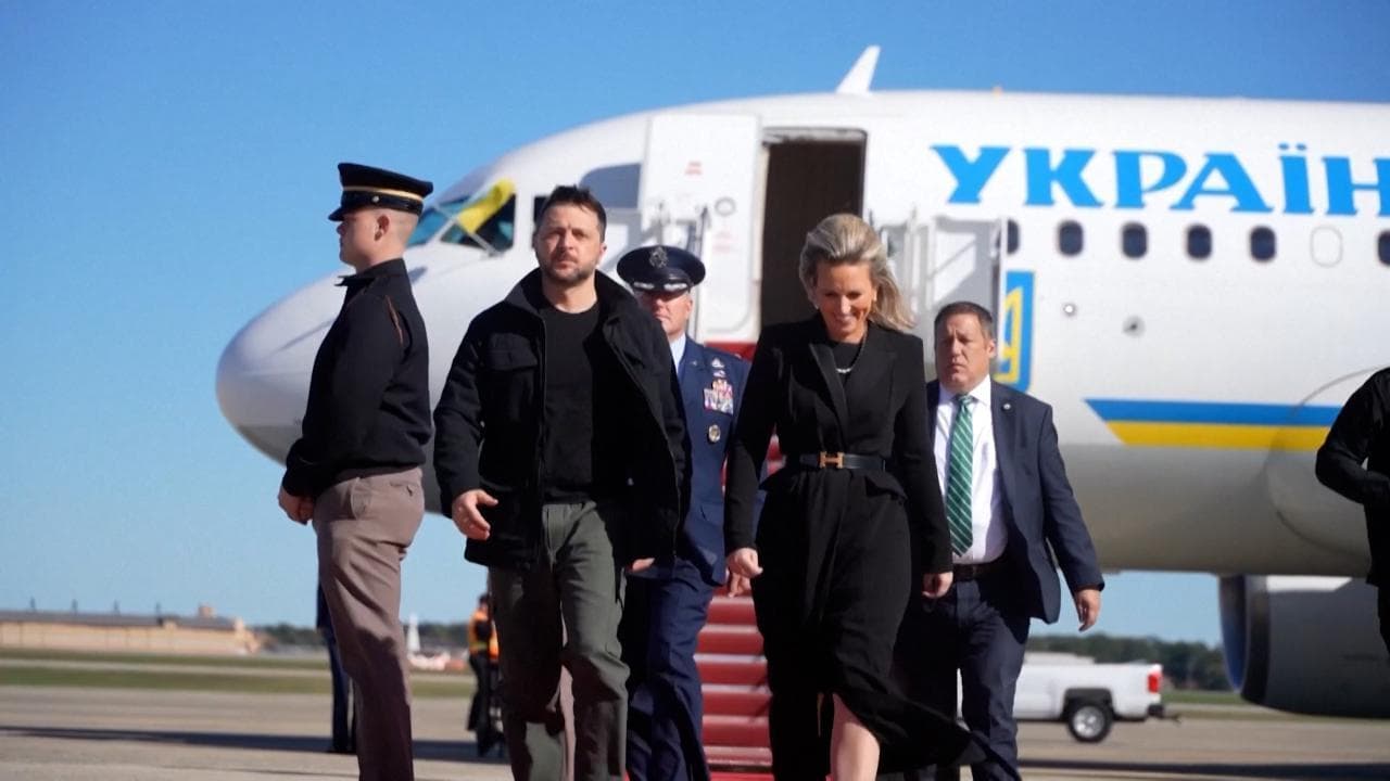Ucraina: Zelensky arrivato a Washington, stasera l'incontro con Trump