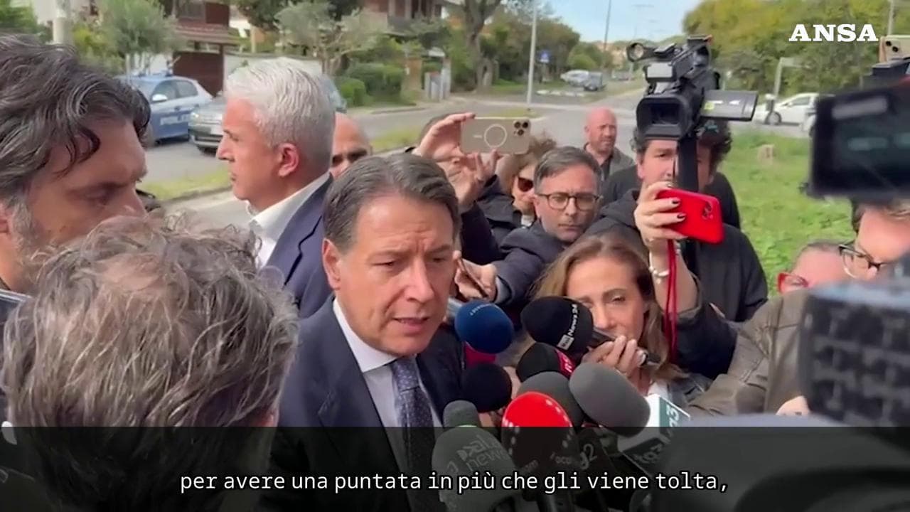 Attentato a Ranucci, Conte: "Uno dei periodi più bui della nostra storia"
