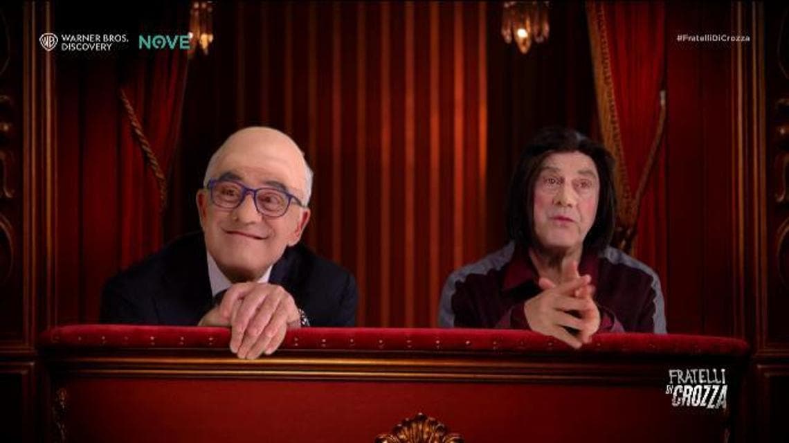 Roccella e Sechi riscrivono la storia: la parodia di Crozza