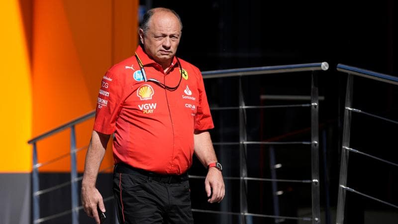 Il team principal della Ferrari Vasseur