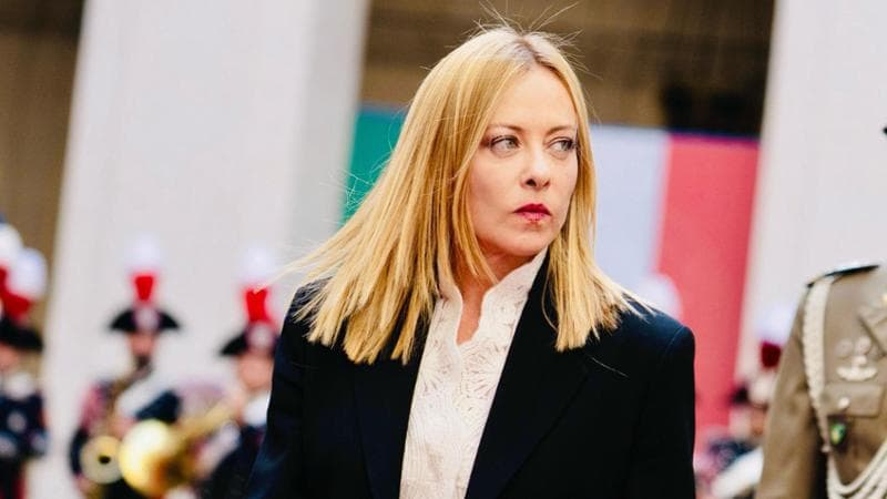 La premier Giorgia Meloni
