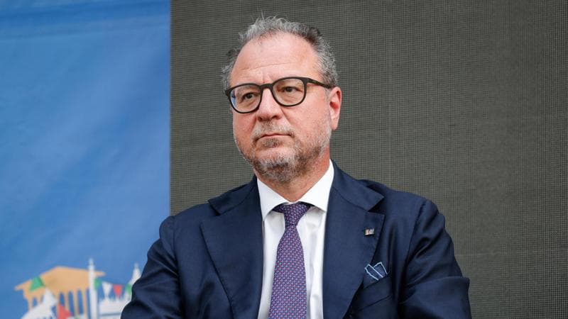 il vicepresidente della Camera Giorgio Mulè di Forza Italia