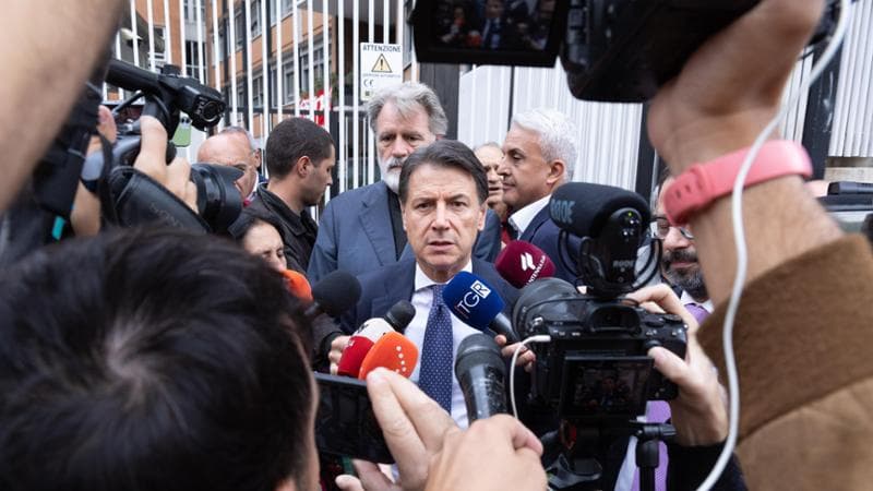 Il presidente del M5S, Giuseppe Conte
