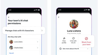 Adolescenti e social network: Meta introduce nuove limitazioni all’uso dell’intelligenza artificiale