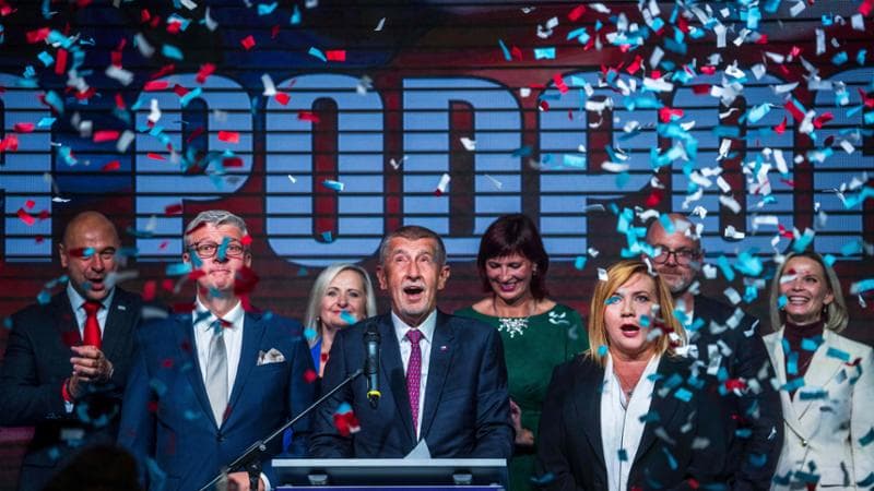 Andrej Babis, imprenditore, guida il partito che ha vinto le elezioni in Repubblica Ceca
