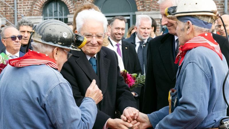 Mattarella: la tragedia di Marcinelle monito per la storia