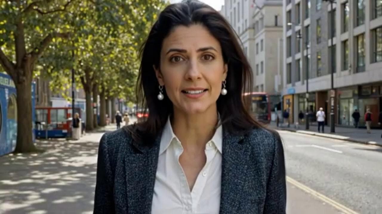 La giornalista AI