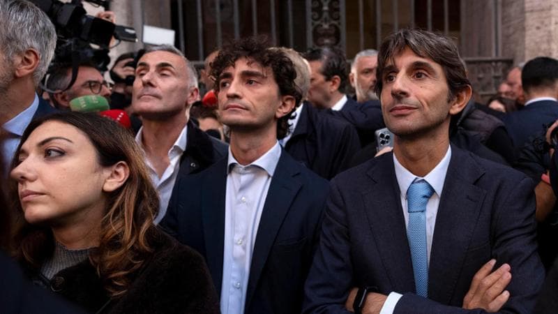 Galeazzo Bignami, Giovanni Donzelli e Augusta Montaruli&nbsp;alla manifestazione &ldquo;Viva la Stampa Libera&rdquo;
