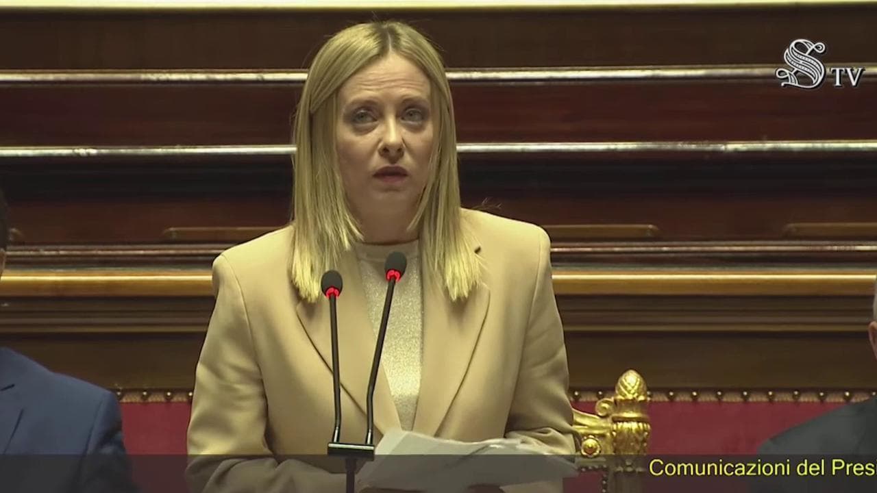 Meloni: "Per Ucraina pace giusta e non frutto di sopraffazione, no a militari italiani sul campo"
