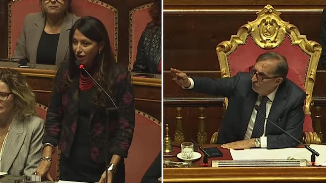 Senato, Maiorino (M5s): "Meloni Cheerleader di Trump". Tensione in Aula, interviene La Russa