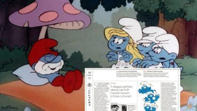 Il villaggio perfetto dei Puffi, nanetti massoni o forse comunisti