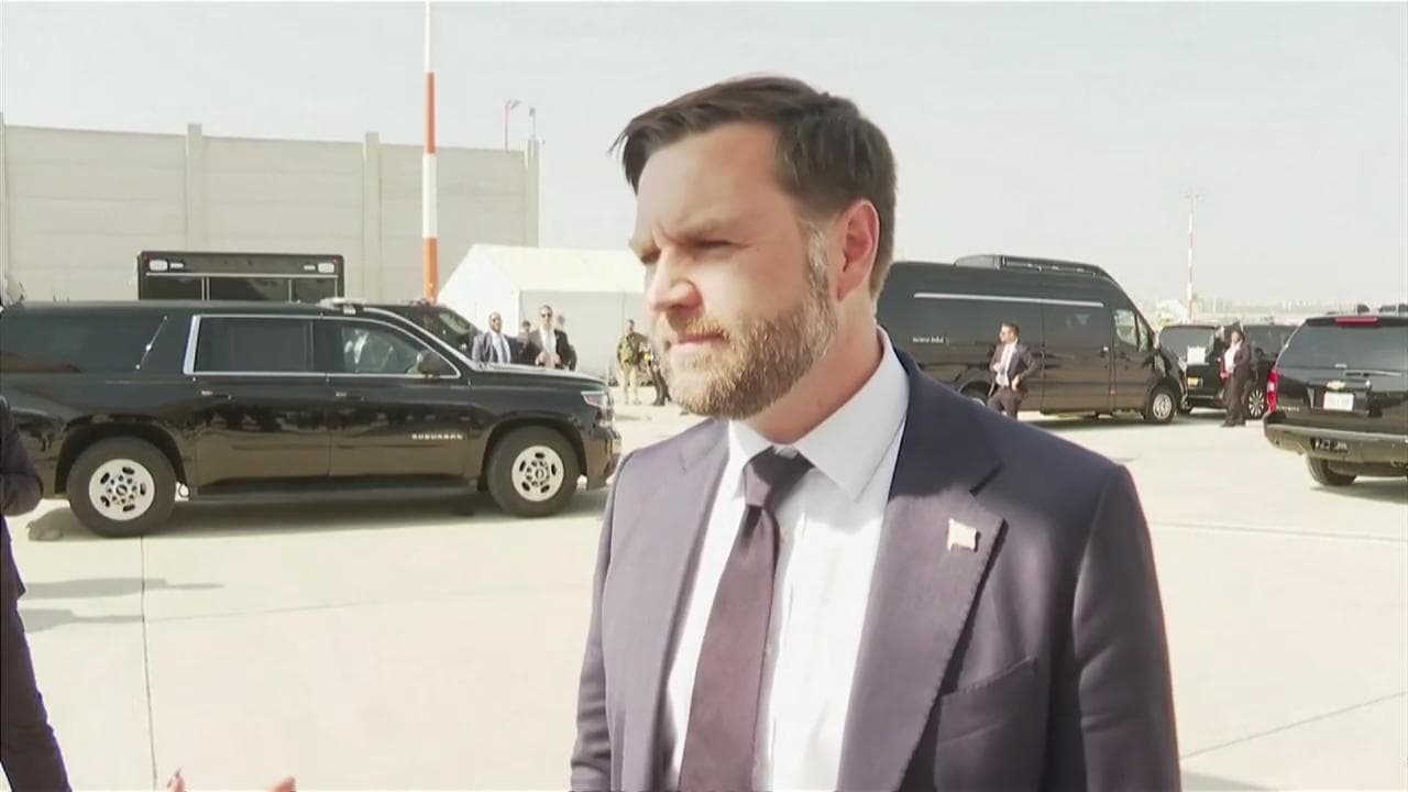 Vance: "Israele non annetterà la Cisgiordania. Questa è la volontà di Trump e degli Usa"