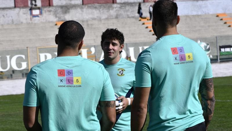 La Rugby Roma in campo “insieme verso le cura”