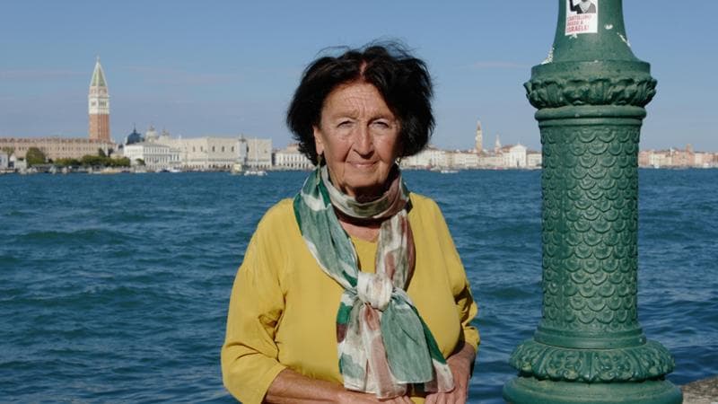 Luciana Milani, 72 anni, a Venezia (foto di Concetto Vecchio)
