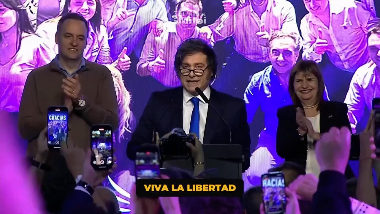 Argentina, Milei festeggia la vittoria elettorale: "Avremo il Congresso più riformista della storia"