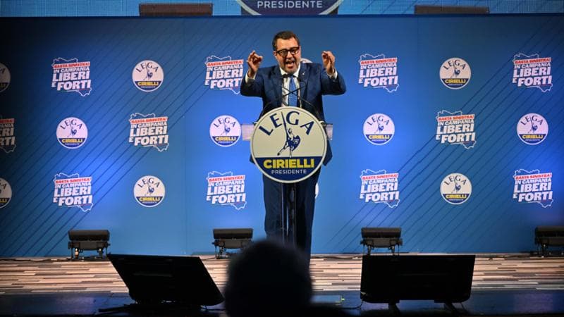 Napoli, 26 ottobre: Matteo Salvini