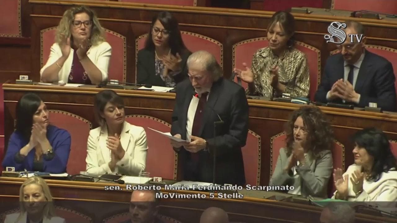 Il Senato si infiamma con intervento di Scarpinato sulla riforma della giustizia