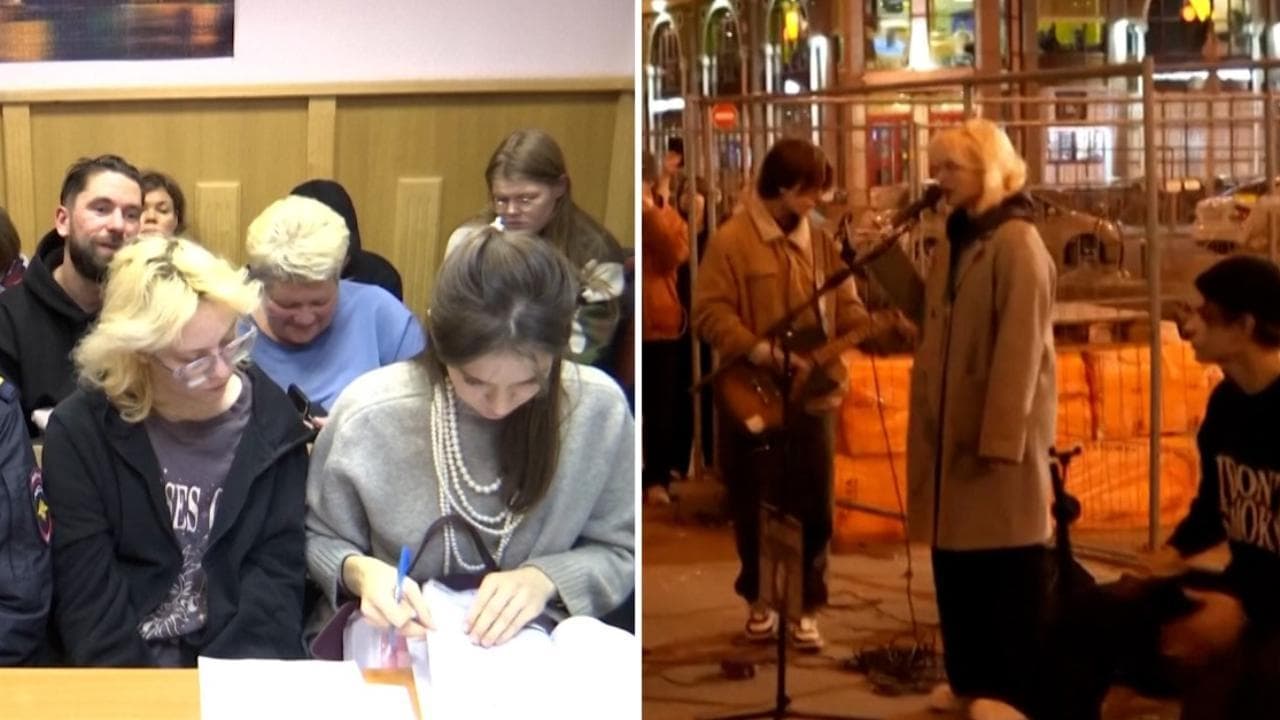 Russia: artista di strada arrestata per aver cantato brani che "screditano l'esercito"