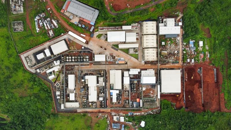 Il sito del nuovo impianto chimico della Laxmi Organics Industries, a Lote Parshuram, India (Filippo Tommasoli)