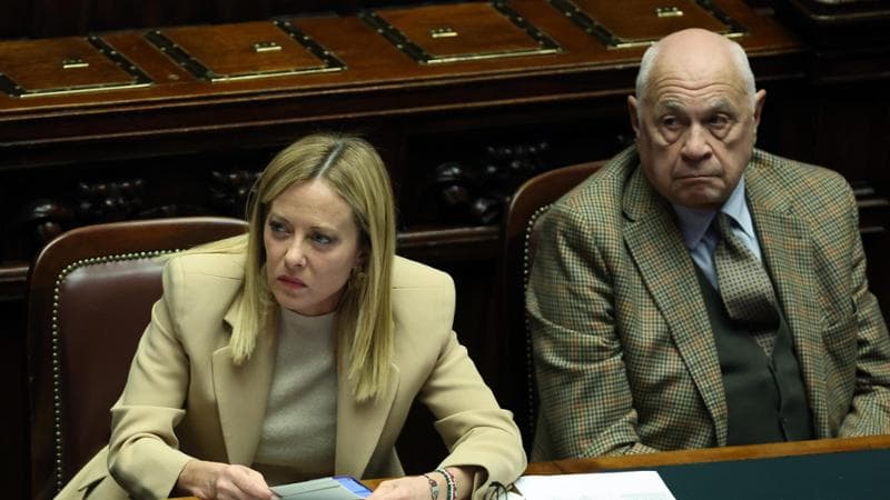 La premier Giorgia Meloni e il ministro della Giustizia, Carlo Nordio