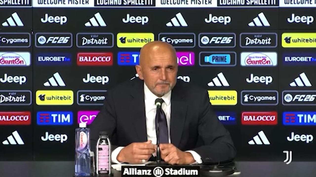 Juventus, Spalletti: "Spero di poter rientrare nel giro scudetto"
