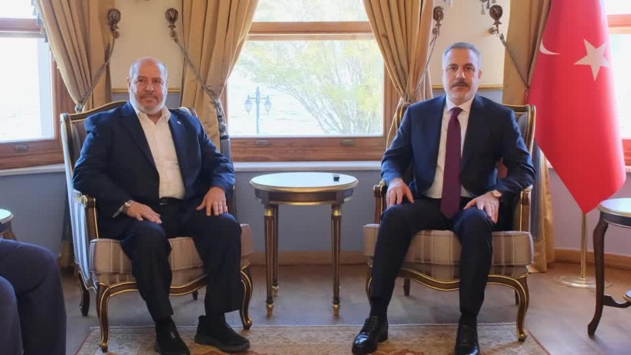 Gaza, il ministro degli Esteri turco incontra a Istanbul una delegazione di Hamas