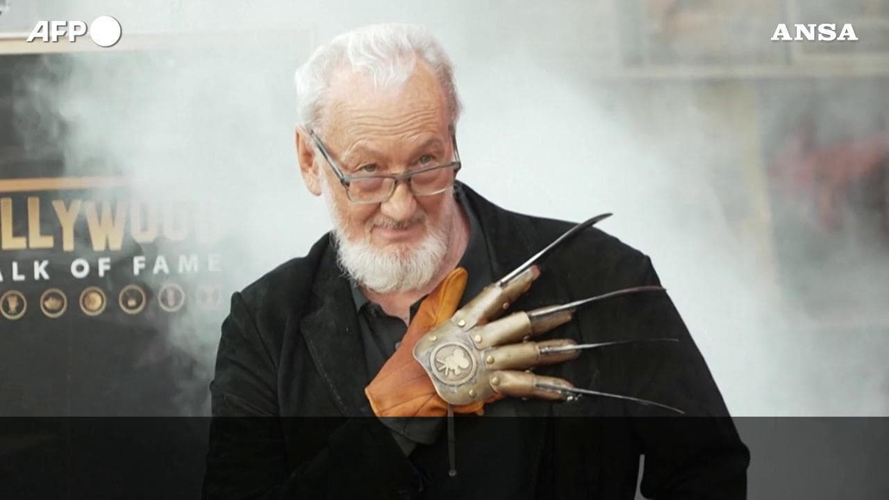 "Nightmare", a Hollywood una stella sulla Walk of Fame per l'attore che interpreta Freddy Krueger